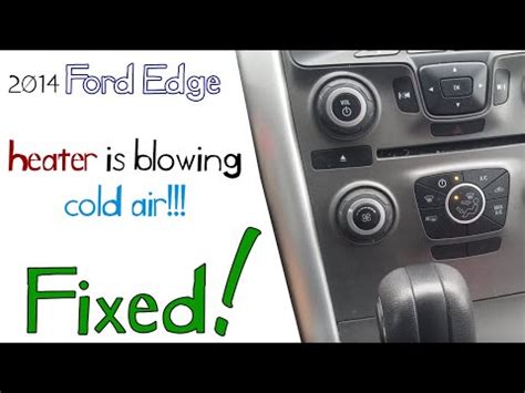 Ford edge air conditioner reset. Things To Know About Ford edge air conditioner reset. 